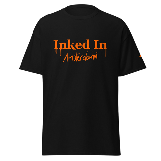 Amsterdam Inked In Orange Signature Serie tee